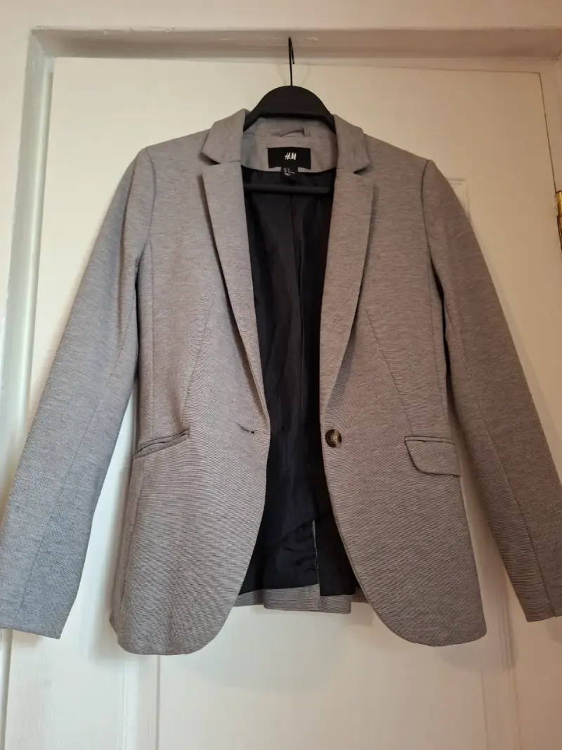 Blazer gris de mujer - 1
