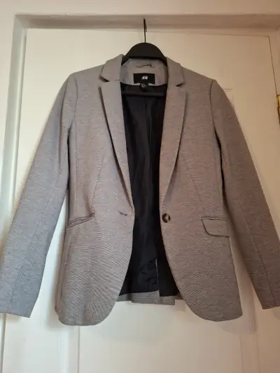 Blazer gris de mujer - miniatura 1