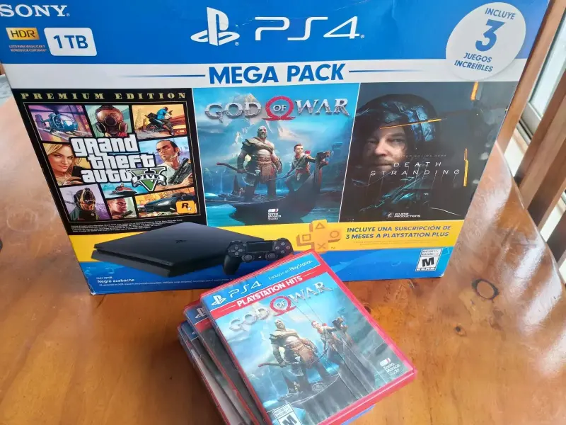 Consola PS4 Mega Pack 1TB - 1