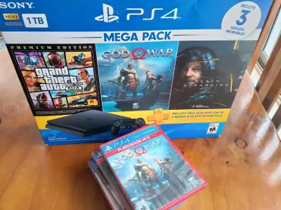 Consola PS4 Mega Pack 1TB - miniatura 1