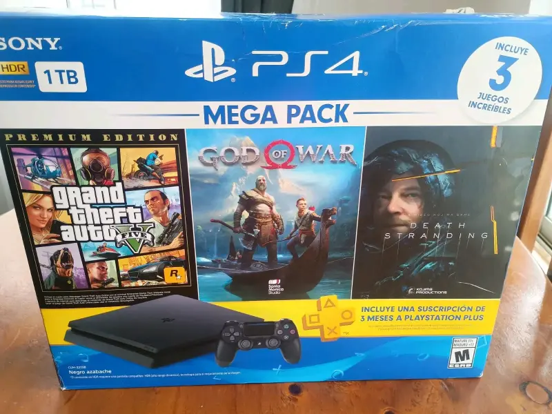 Consola PS4 Mega Pack 1TB - 2