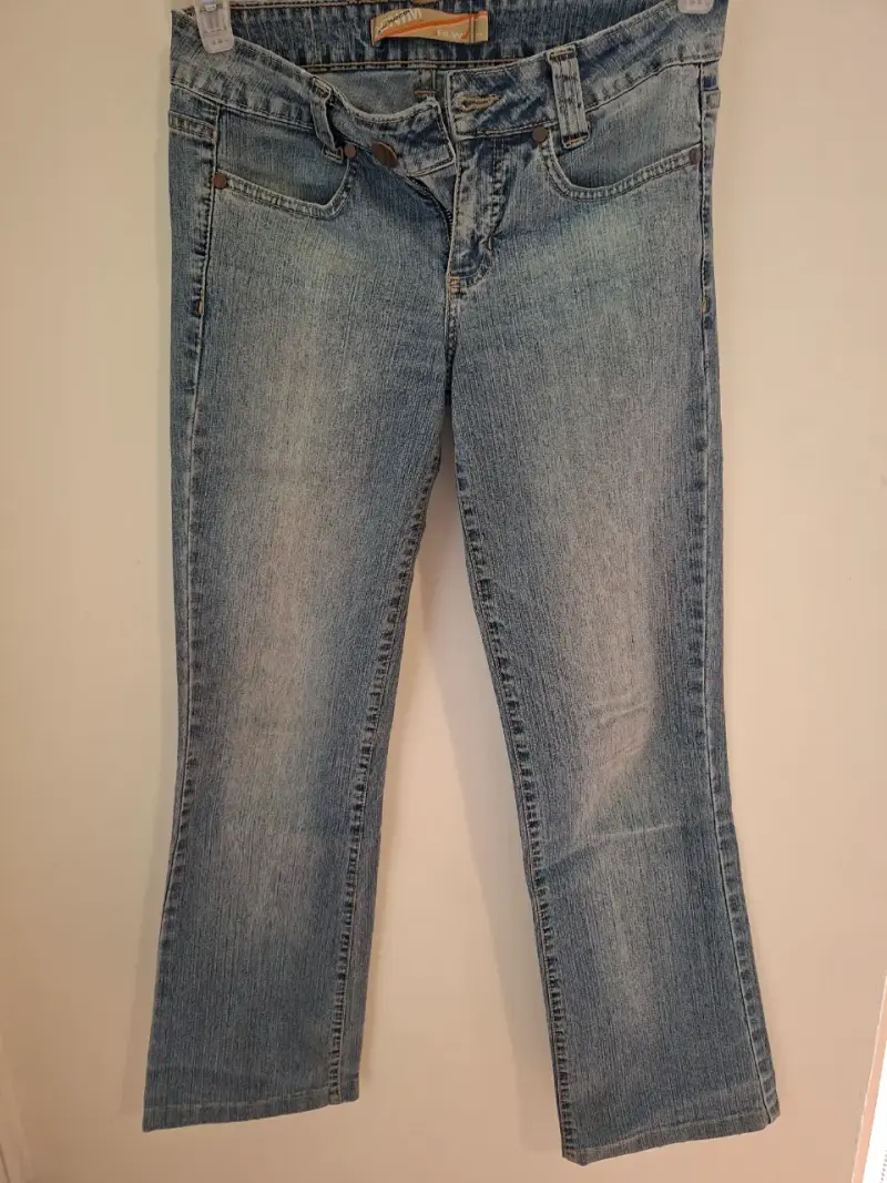 Jeans azules de mezclilla - 1