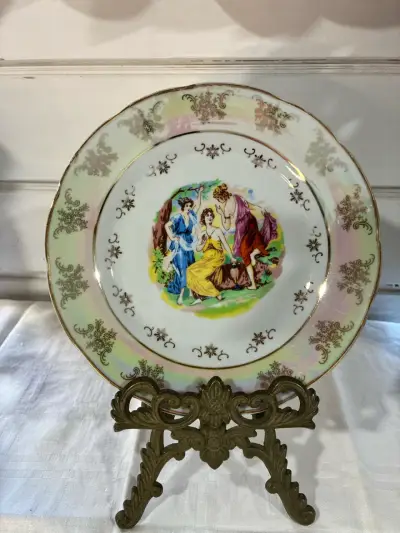 Plato decorativo vintage - miniatura 1