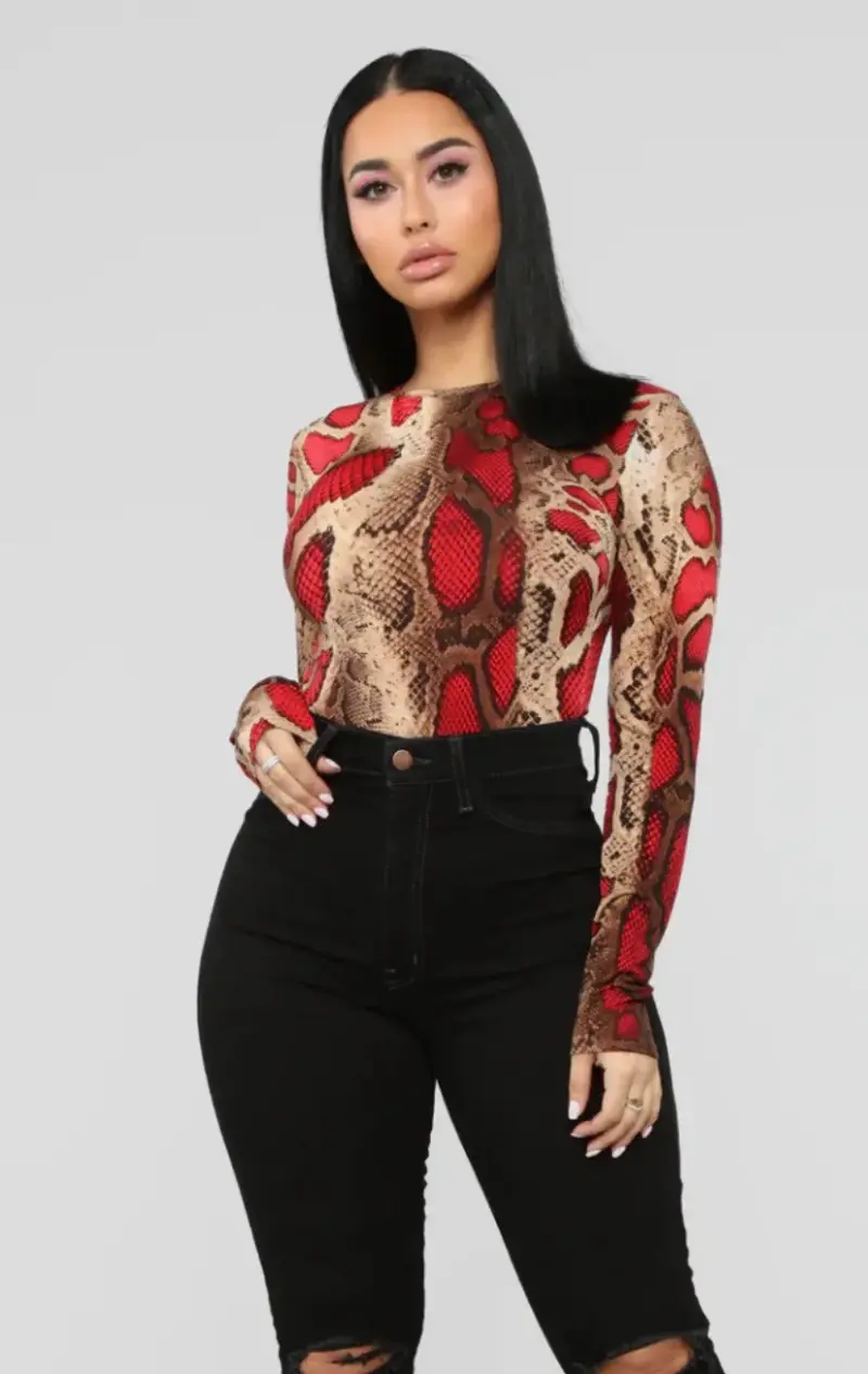 Body animal print FASHIONNOVA - 3