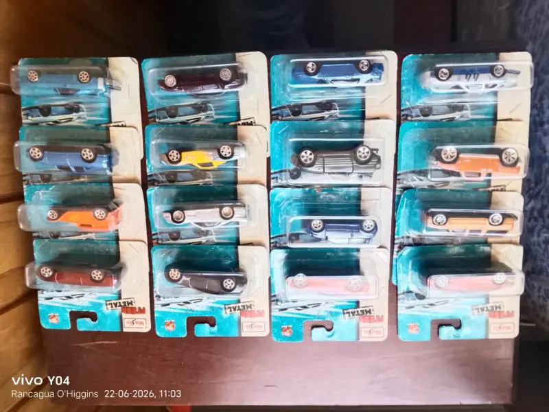 Set de autos coleccionables Mini Cars - 4
