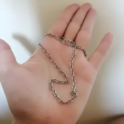 Cadena de plata con dije - miniatura 3