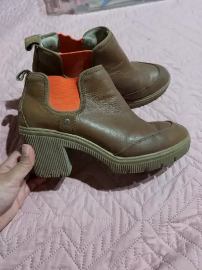 Botines CAT de cuero talla 38 - miniatura 1