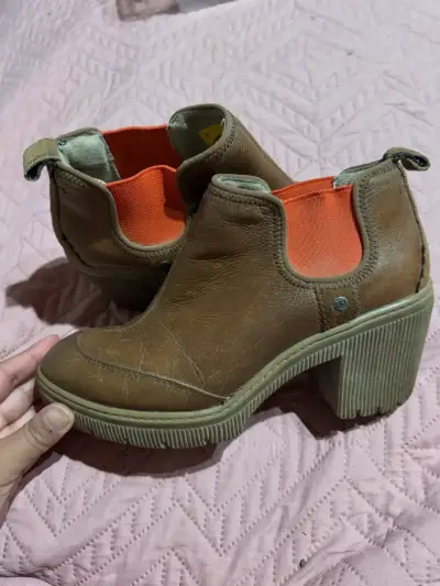 Botines CAT de cuero talla 38 - miniatura 2