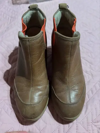 Botines CAT de cuero talla 38 - miniatura 3