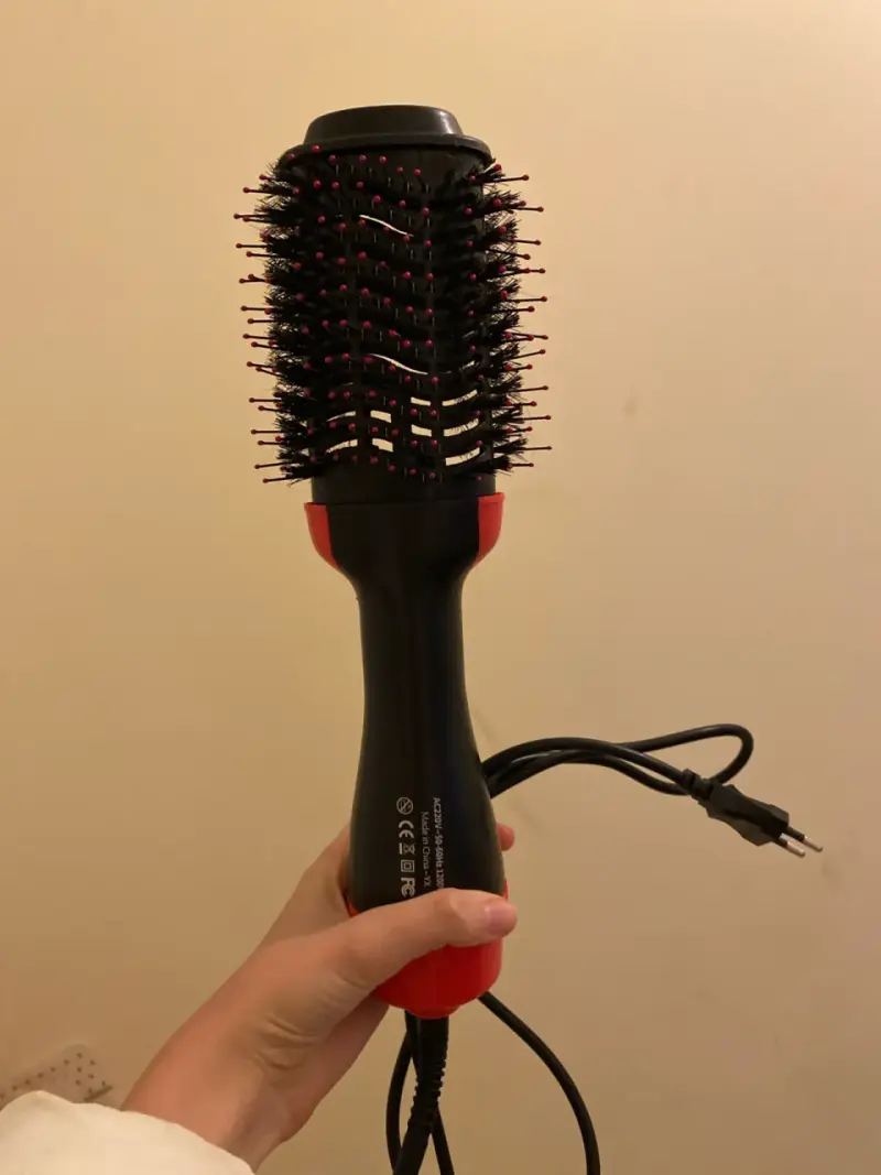 Cepillo secador de cabello eléctrico