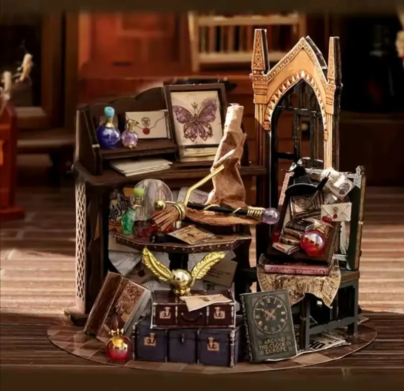Miniatura de oficina mágica para armar - 3