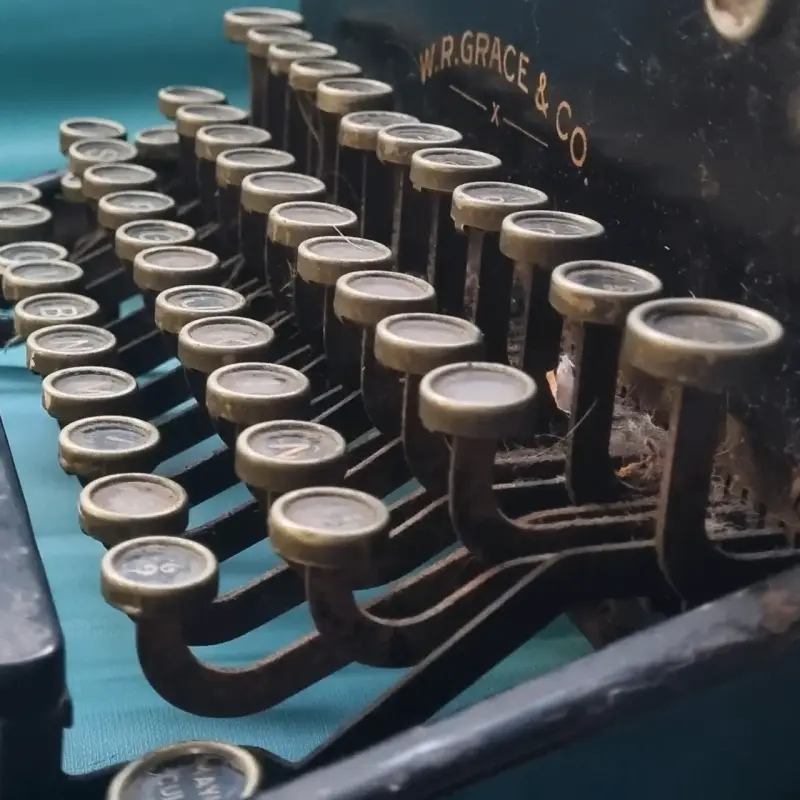 Máquina de escribir vintage Royal - 3