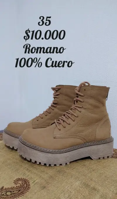 Botas cuero talla 35 Romano - miniatura 1
