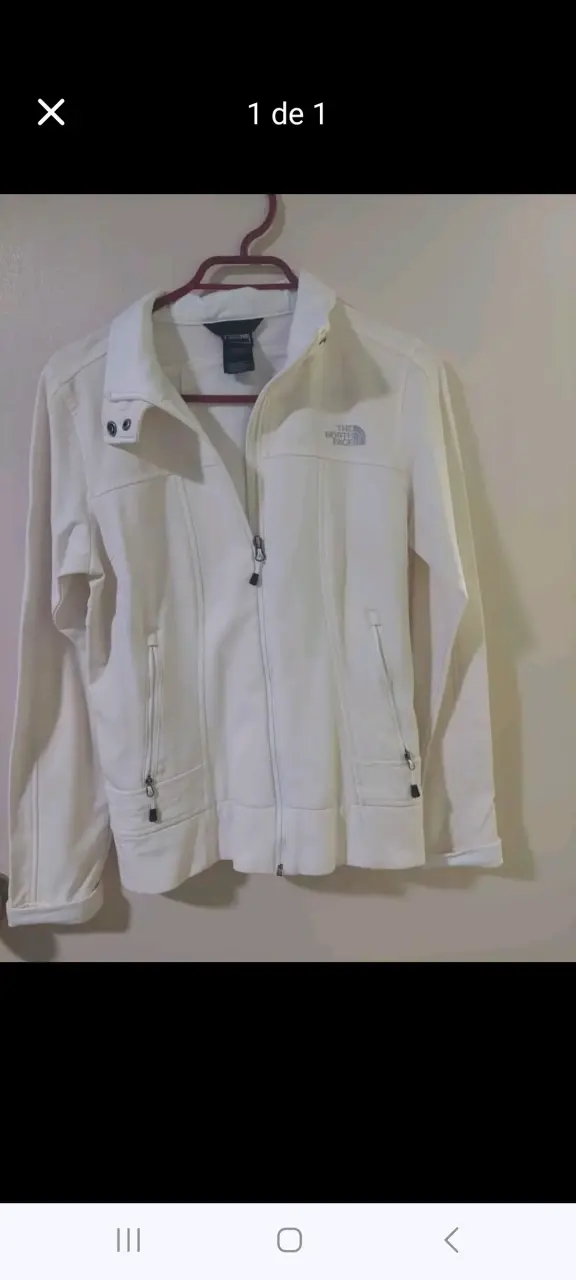 Chaqueta blanca North Face