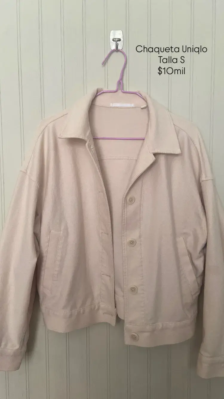 Chaqueta beige Uniqlo - 1