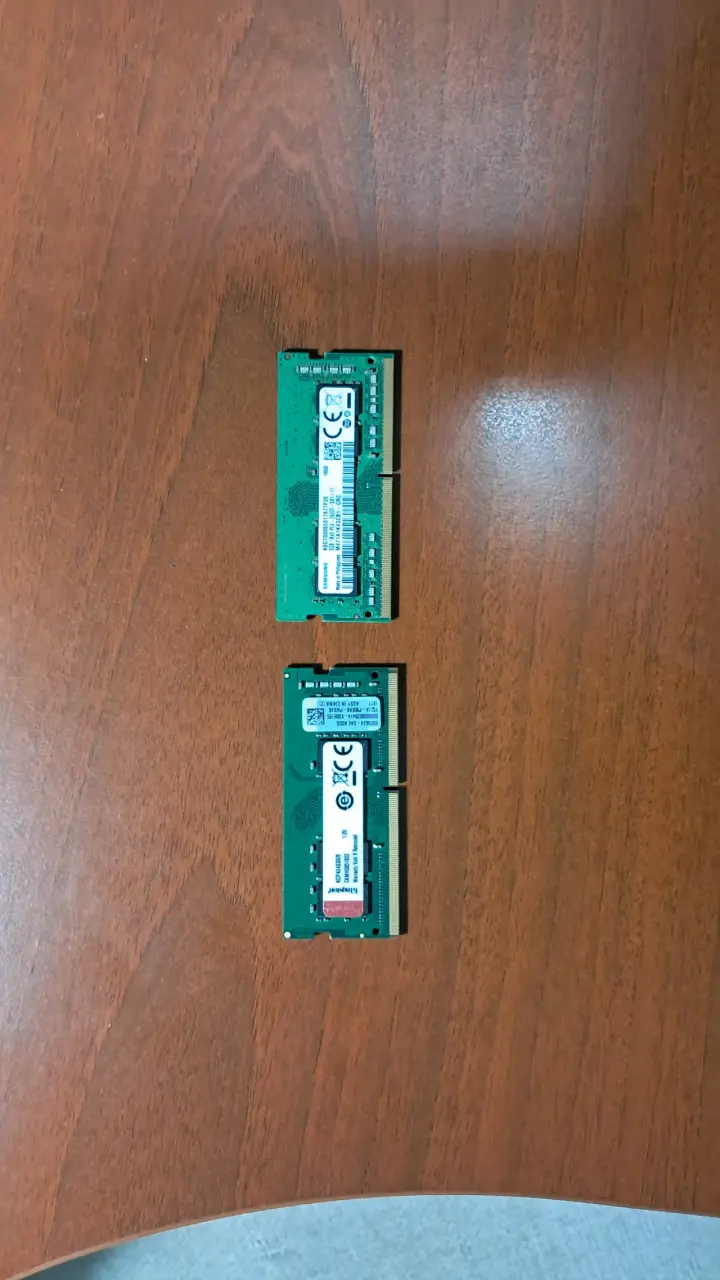 Memorias RAM para laptop (2x8)ddr4 - 1