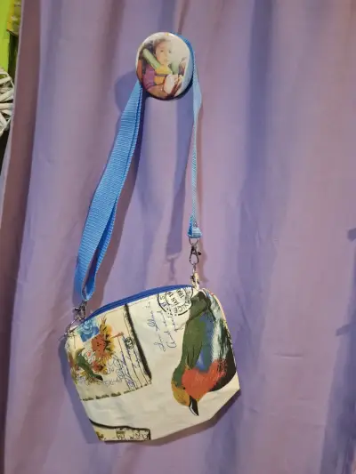 Cartera de tela estampada - miniatura 3