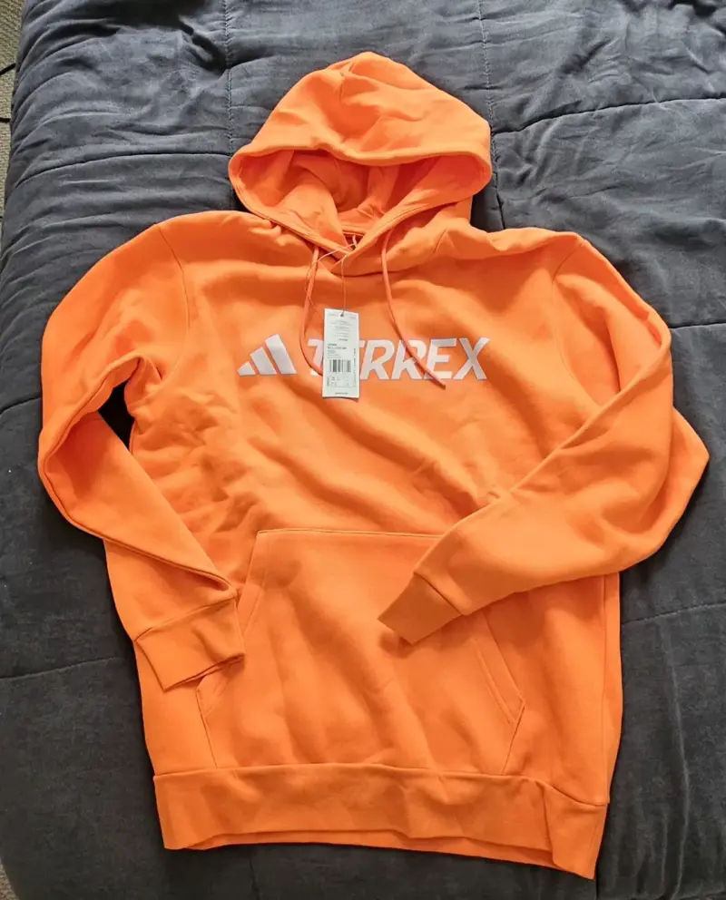 Polerón naranja Terrex con capucha - 1