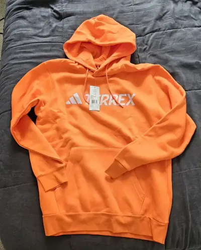 Polerón naranja Terrex con capucha - miniatura 1
