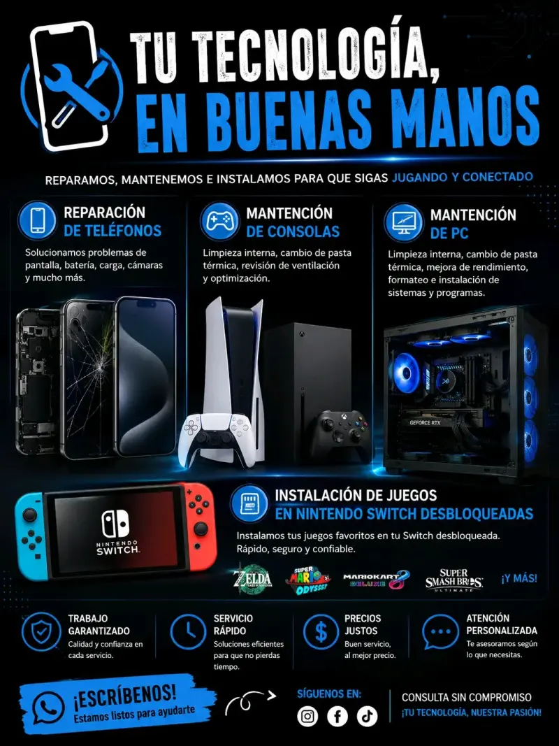 Servicios de Reparación y Mantenimiento
