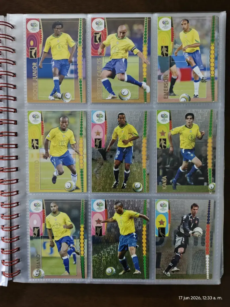 Tarjeta panini Ronaldinho Germany 2006 - 3