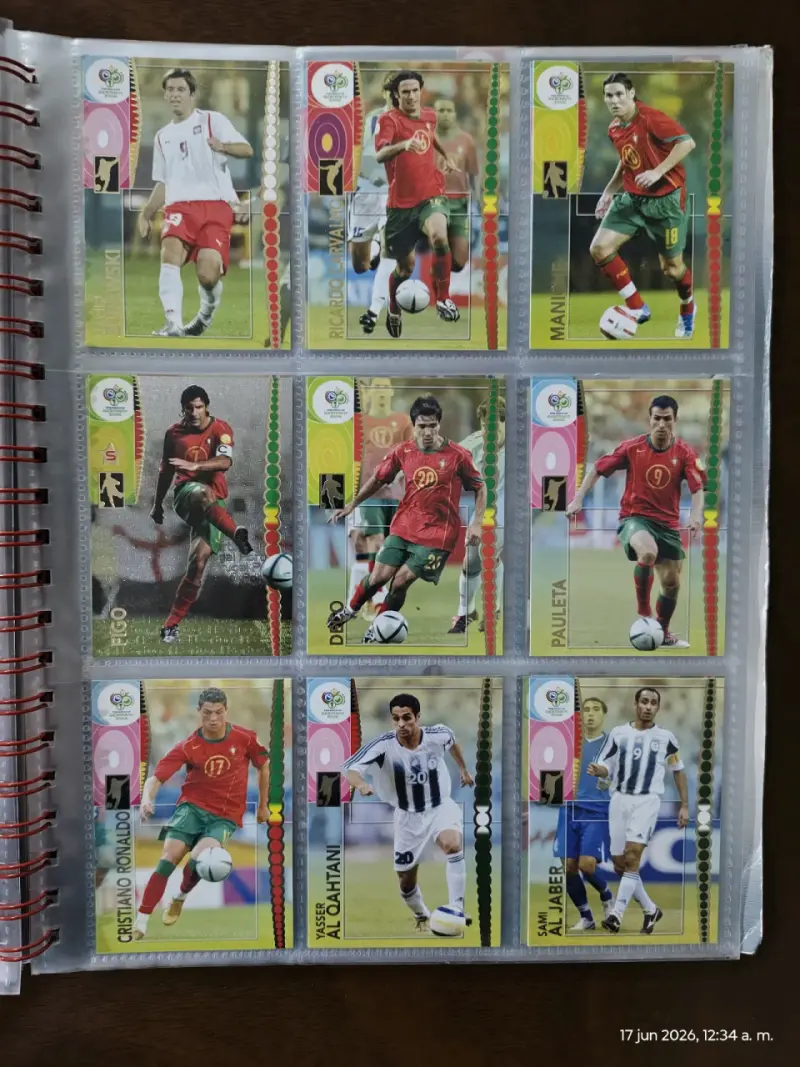 Tarjeta panini Ronaldinho Germany 2006 - 4
