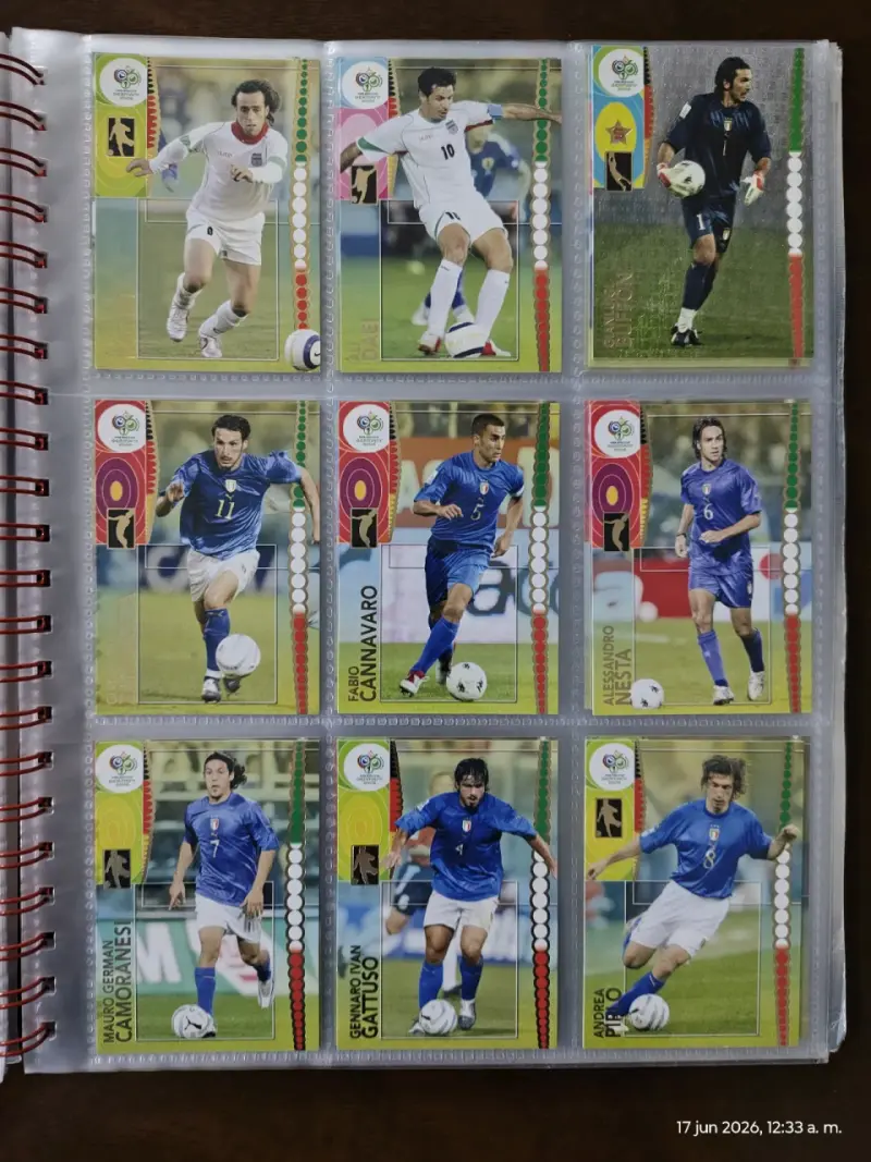 Tarjeta panini Ronaldinho Germany 2006 - 6