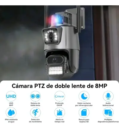 Cámara IP 360 de seguridad HD - miniatura 2