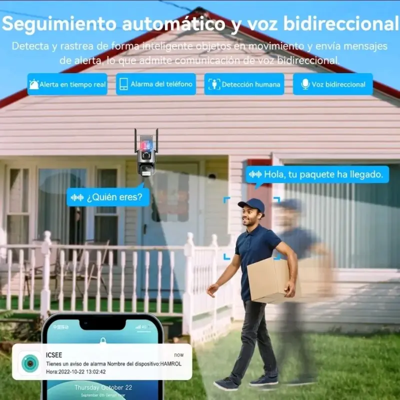 Cámara IP 360 de seguridad HD - 3