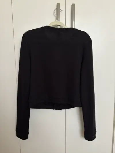 Cardigan H&M negro nuevo con etiqueta - miniatura 3
