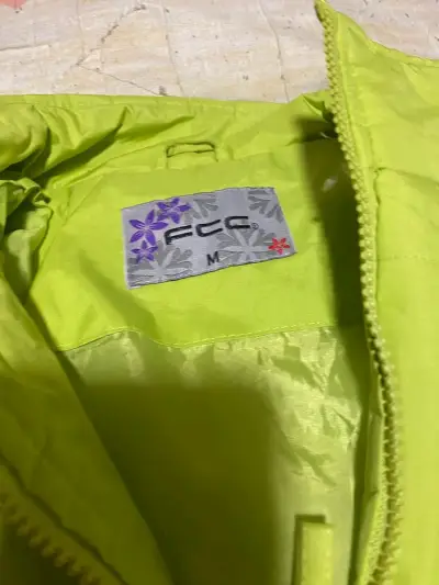 Chaqueta verde fluorescente - miniatura 2