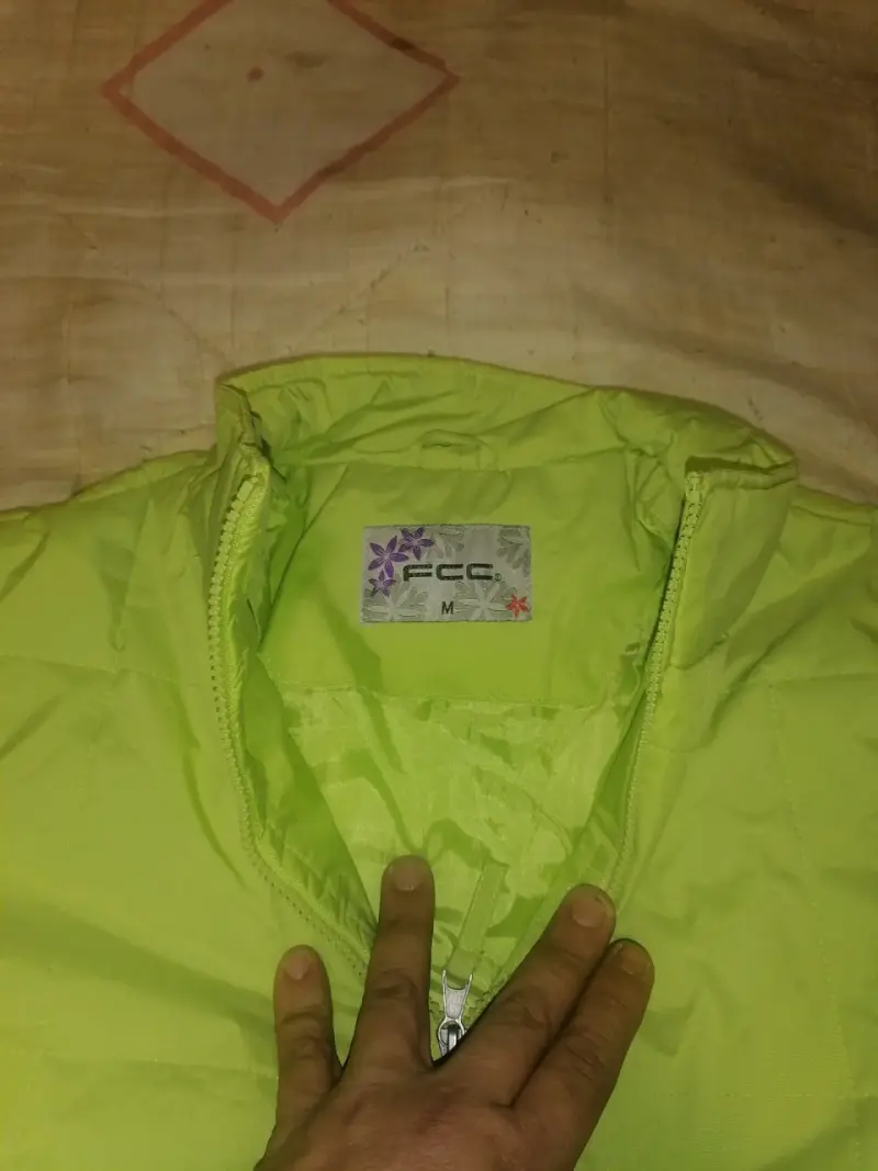 Chaqueta verde fluorescente - 4