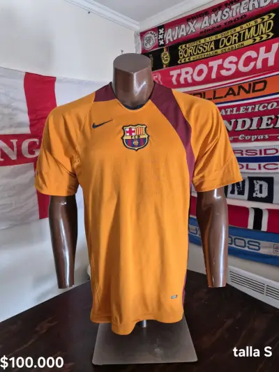 Camiseta Barcelona amarilla Nike - miniatura 1