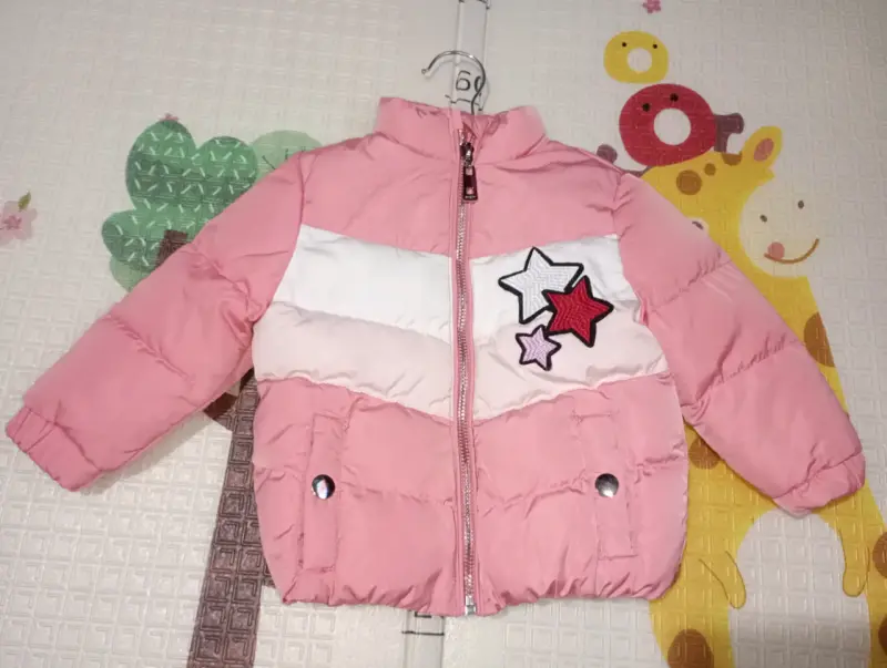 Chaqueta infantil acolchada multicolor - 9