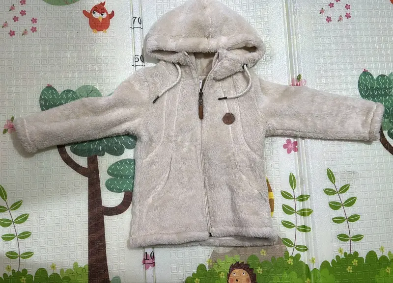 Chaqueta infantil acolchada multicolor - 11