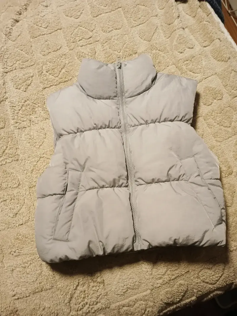 Chaleco inflable gris mujer H&M - 1