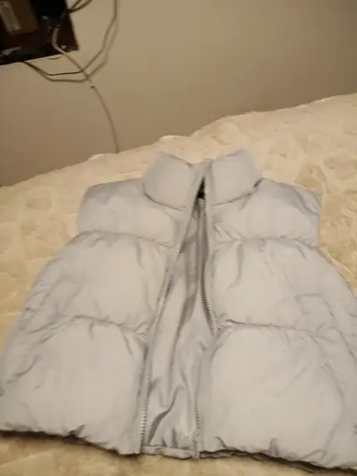 Chaleco inflable gris mujer H&M - miniatura 2