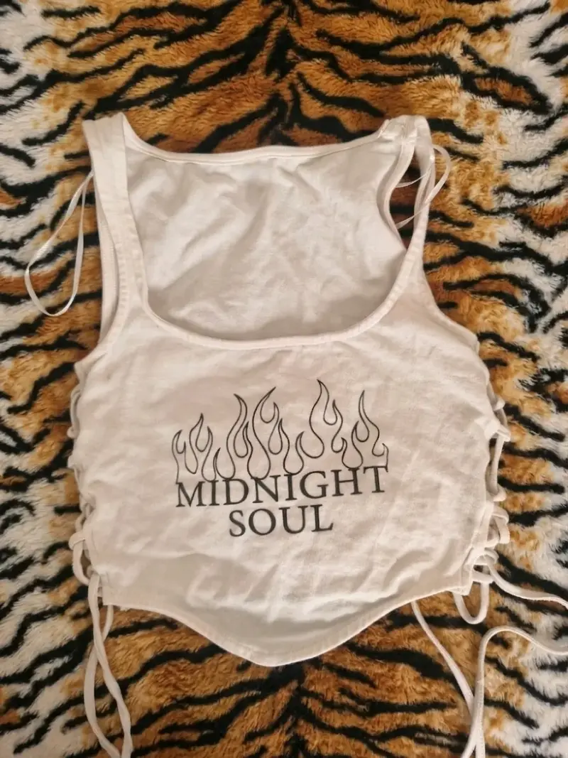 Top blanco 'Midnight Soul'