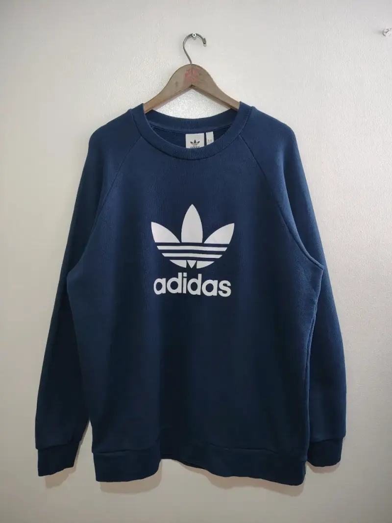 Polerón Adidas azul Talla XL - 1