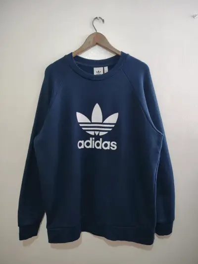 Polerón Adidas azul Talla XL - miniatura 1
