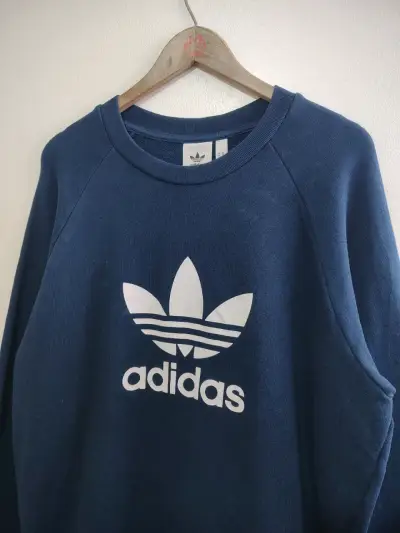 Polerón Adidas azul Talla XL - miniatura 2