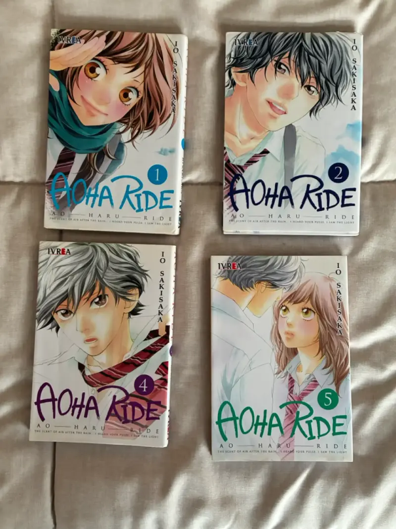 Mangas Aoha Ride Tomos 1,2,4 y5