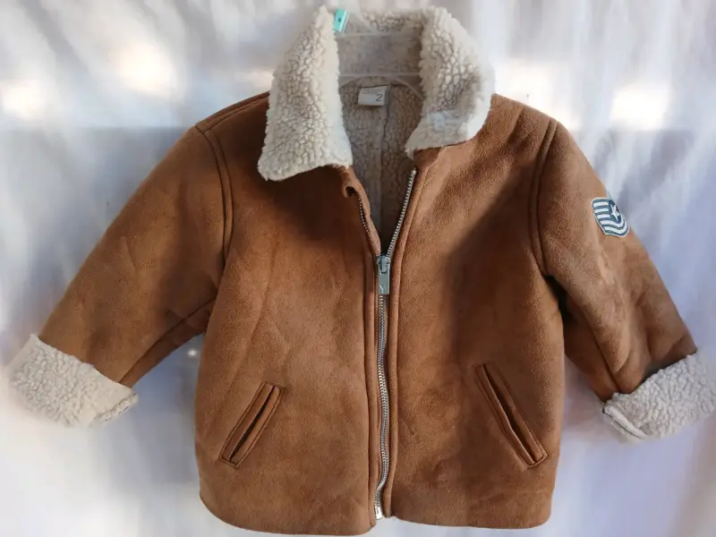 Chaqueta Gamuza con Chiporro Yamp T.2 - 1