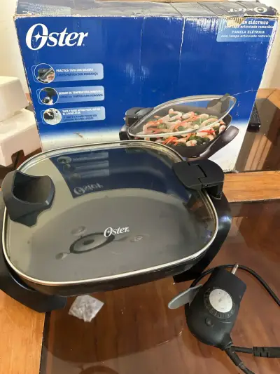 Sartén eléctrico Oster con tapa - miniatura 1