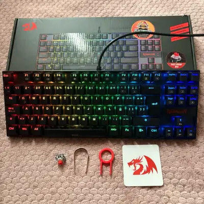 Teclado mecánico Redragon Kumara K552 RGB - miniatura 1