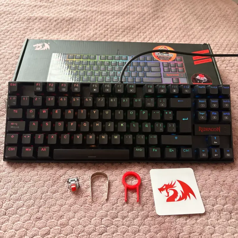 Teclado mecánico Redragon Kumara K552 RGB - 3
