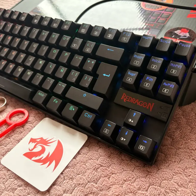 Teclado mecánico Redragon Kumara K552 RGB - 5