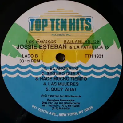 VINILO JOSSIE ESTEBAN Y LA PATRULLA 15 - miniatura 5