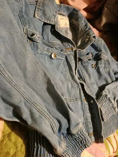 Chaqueta de mezclilla azul - miniatura 2