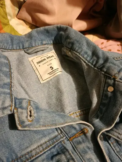 Chaqueta de mezclilla azul - miniatura 3